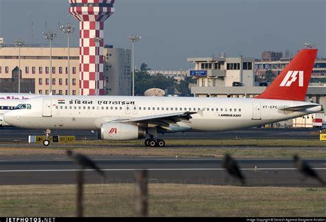 VT EPC Airbus A320 231 Indian Airlines Devesh Agarwal Bangalore