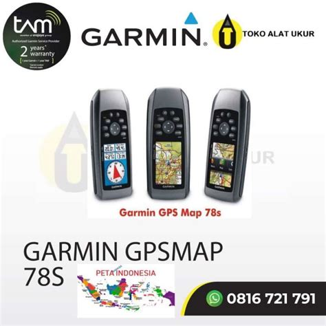 Jual Original Gps S Map Garmin Gpsmap S Peta Indonesia Garansi