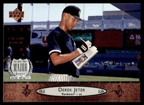 1996 Upper Deck Derek Jeter New York Yankees 156 EBay