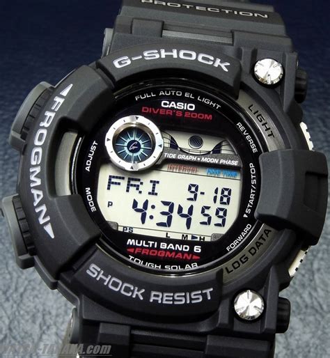 Casio G Shock Gwf Jf Frogman Dive Watch Review