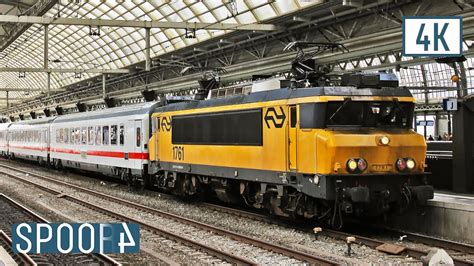 Vertrek E Loc 1761 Met IC Berlijn Van Station Amsterdam Centraal YouTube