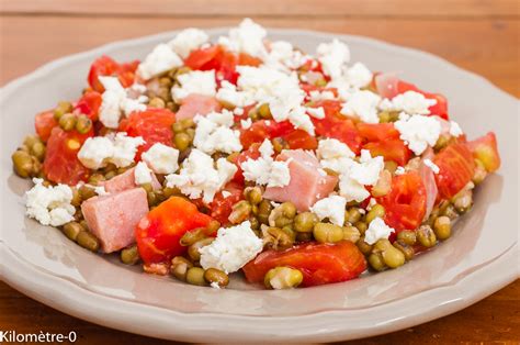 Salade De Haricots Mungo Jambon Tomates Et F Ta Kilom Tre