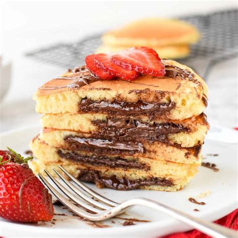 Pancakes With Nutella