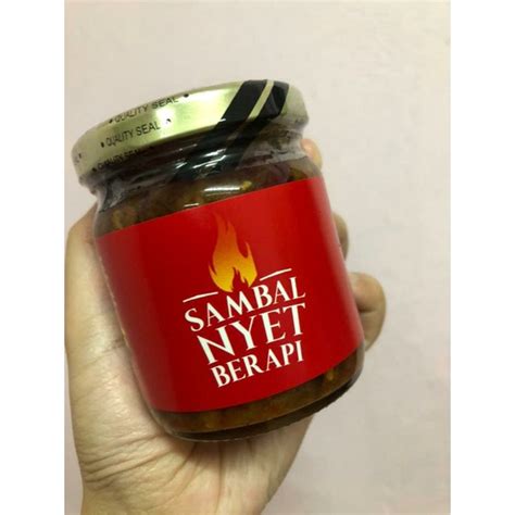 Sambal Nyet Berapi By Khairul Aming Personal Shopper Original