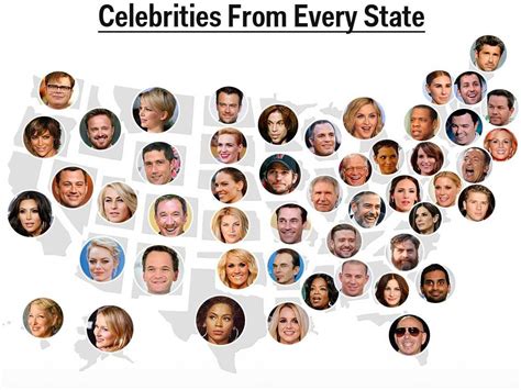 Most Popular Celebrities By State Map Business Insider