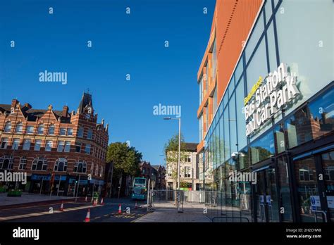 The New Broad Marsh Car Park And Bus Station On Canal Street In