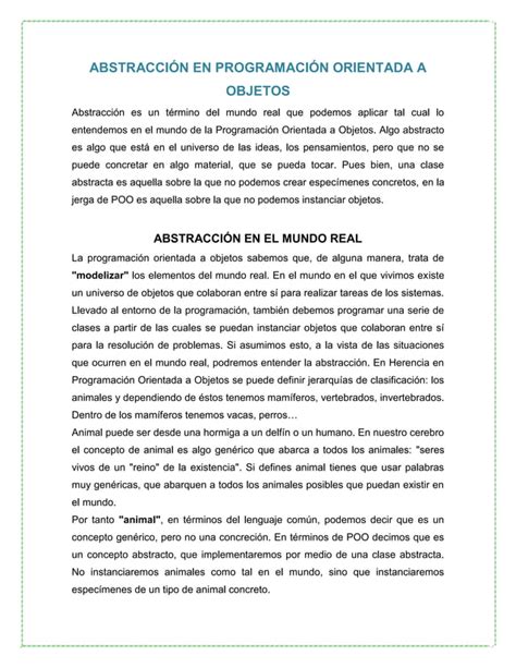 Clases Abstractas Pdf