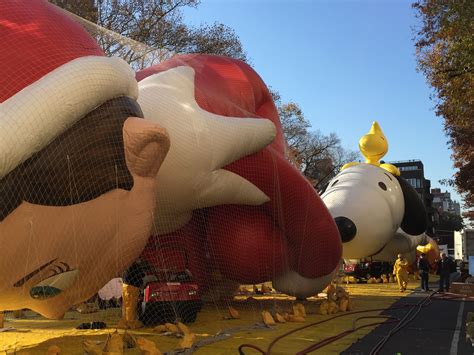 Watch Macy’s Thanksgiving Day Parade Balloons Inflated In 360-Degree Video