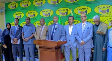 Xisbiga Kulmiye Oo Soo Dhaweeyay Heshiiska Adis Ababa SBC Somali TV