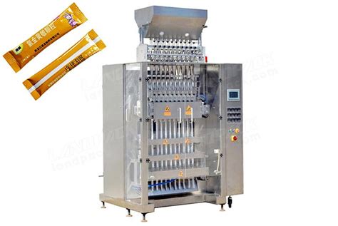 Multi Track Coffee Stick 3 In 1 Coffee Packing Machine