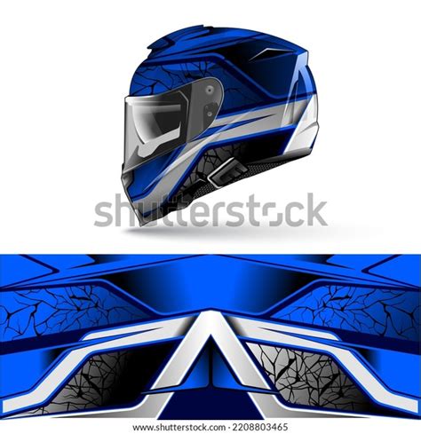 Automotive Racing Helmet Design Vector Stock Vector (Royalty Free ...