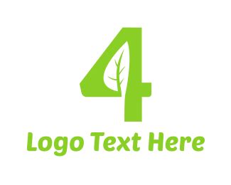 Number 4 Logos | 9 Custom Number 4 Logo Designs