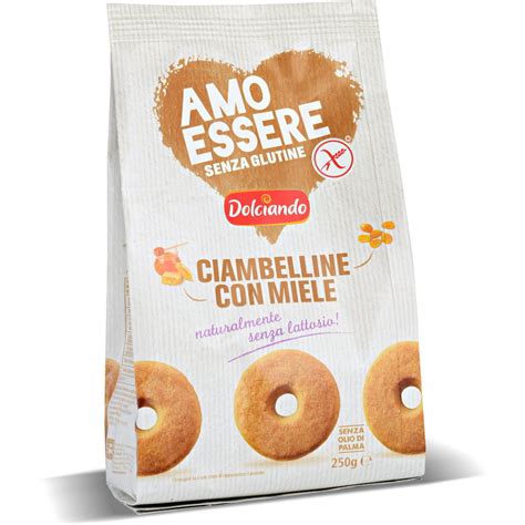 Biscotti Ciambelline Con Miele Senza Glutine AMO ESSERE SENZA GLUTINE