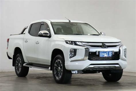 SOLD 2019 Mitsubishi Triton GLS Double Cab In White Used Ute