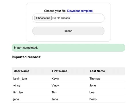 Import CSV To Mysql Using PHP File Read Phppot