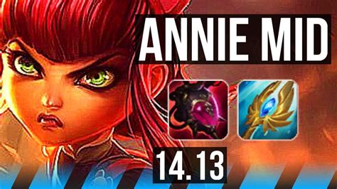 Annie Vs Taliyah Mid Rank Annie Solo Kills Tr Grandmaster