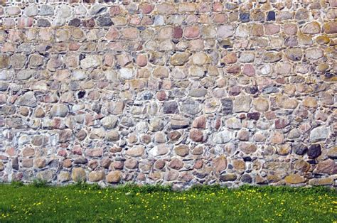 Old Castle Stone Wall Background Stock Photo - Image: 25780438