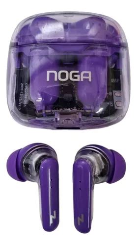 Auriculares Noga Ng Btwins 35 Inalambricos Bluetooth Color Violeta