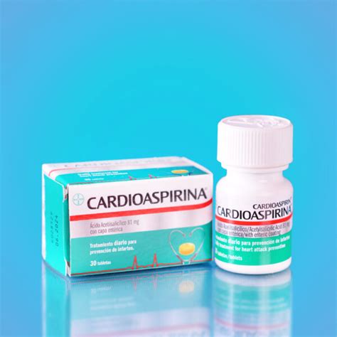 Cardioaspirina Bayer Frasco Uds Comercial Los Castillos