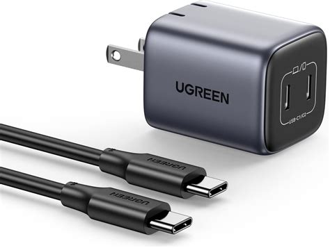 Ugreen Nexode W Cargador Usb C Gan Con Puertos Cargador Tipo C