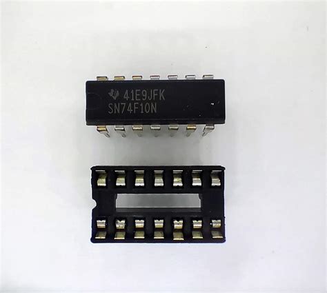 Triple Input Nand Gate Ic Hc Integrated Circuit Off