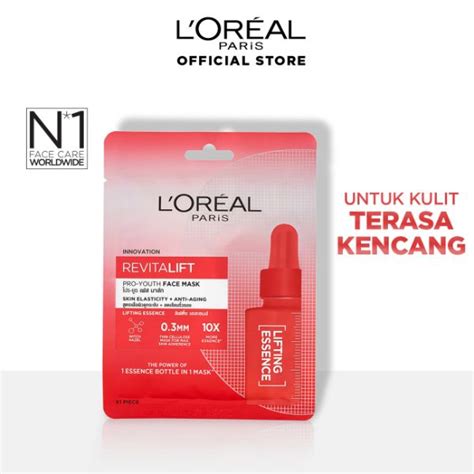 Jual L Oreal Paris Revitalift Pro Youth Face Mask Skin Elasticity