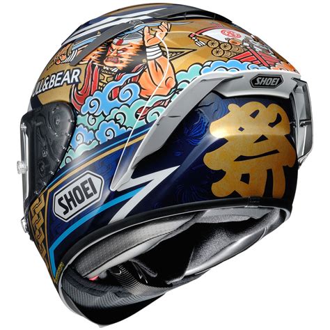 Shoei X Spirit 3 Marquez Motegi 3 Tc2 SH XSPIRIT 3 MARQ MOTEGI TC2