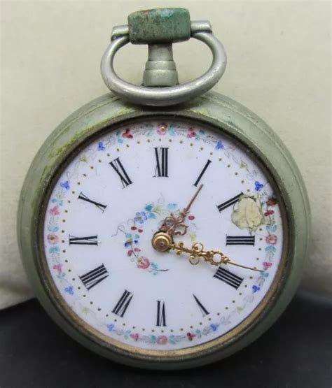 ANCIENNE MONTRE GOUSSET mouvement mécanique à Clé Old Pocket Watch EUR