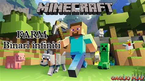 MINECRAFT Farm Binari Infiniti YouTube