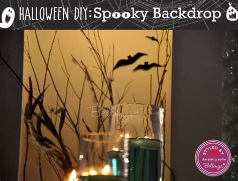 Spooky Halloween DIY Backdrop for Your Home's Entryway