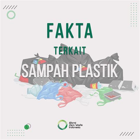 Infografik Fakta Terkait Sampah Plastik Aliansi Zero Waste Indonesia