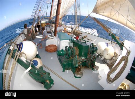 Old Ship Bow View Deck