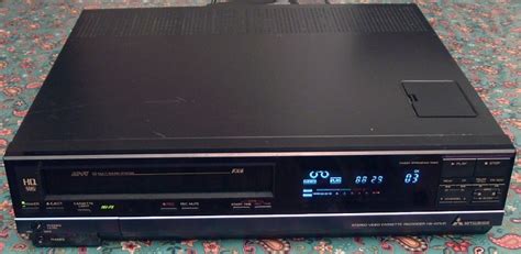 Mitsubishi Hi Fi Stereo VHS VCR Model HS 421UR