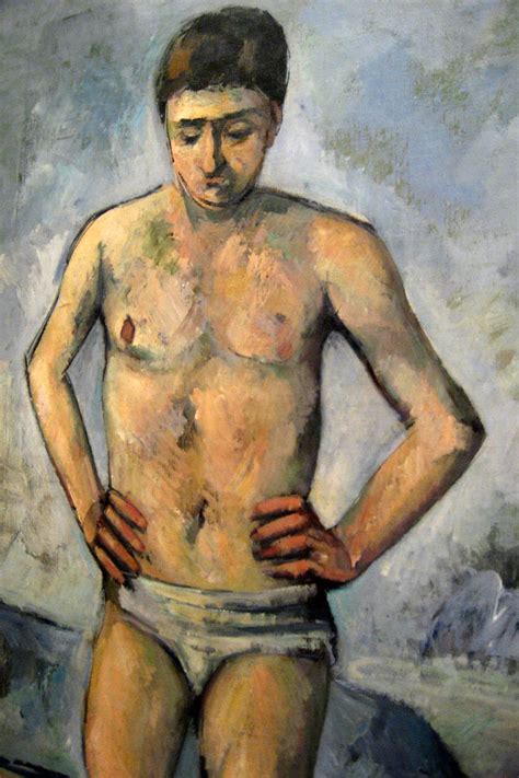 NYC MoMA Paul Cézanne s The Bather Paul Cézanne French Flickr