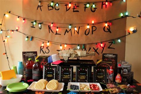 11 Stranger Things Themed Party Ideas • Picky Stitch In 2020