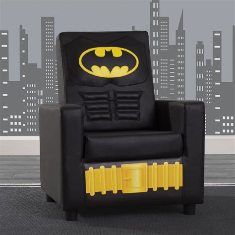 Delta Children Batman DC Comics Kids Faux Leather Chair & Reviews | Wayfair