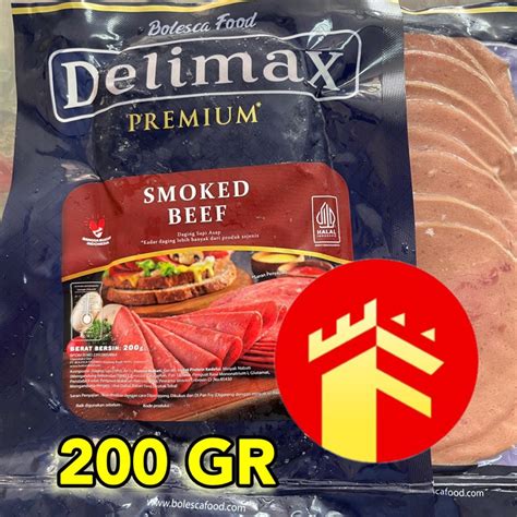 Jual Delimax Smoked Beef Premium Gr Gr Daging Sapi Asap Delimax