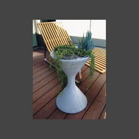 Willy Guhl Mid Century Modern Spindel Planter Stardust