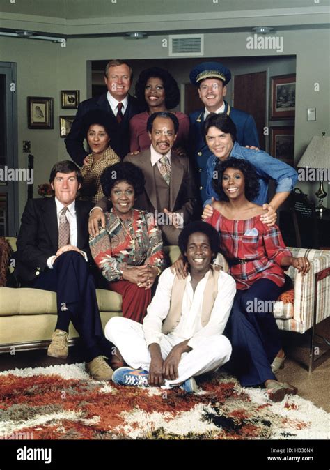 THE JEFFERSONS, (top row, l to r): Franklin Cover, Roxie Roker, Ned ...