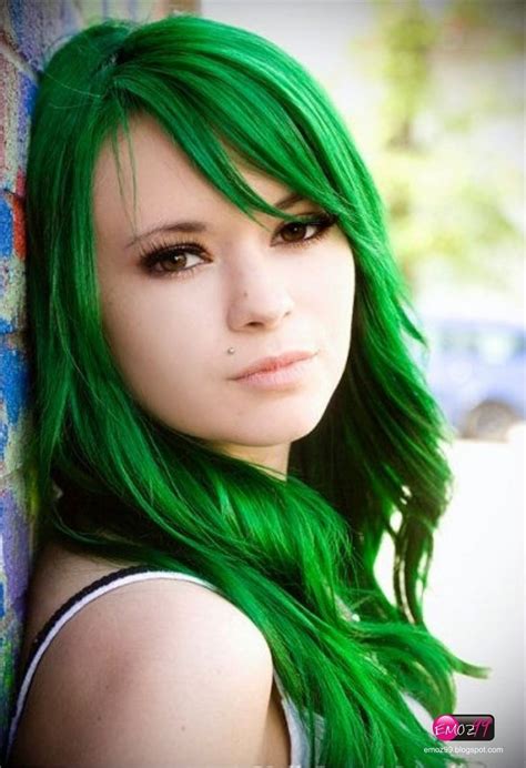 Pin By Katie Seale On Inspiration Hair Color Crazy Green Hair Scene Hair