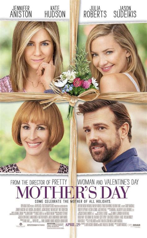 The Movie Mothers Day Features Two Women And A Man With Flowers In