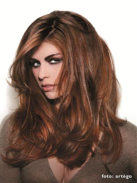 I Love This Colorbrown Hair With Copper Highlights Copper Brown