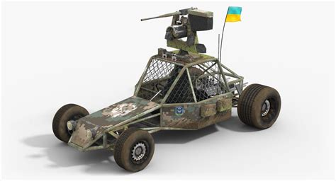 War Buggy 3D Model $59 - .3ds .dxf .fbx .max .obj - Free3D