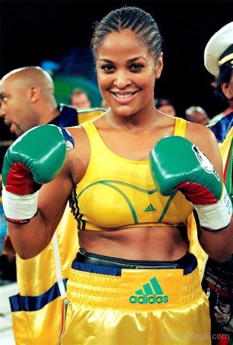 Laila Ali Professional Boxer | Super WAGS - Hottest Wives and ...