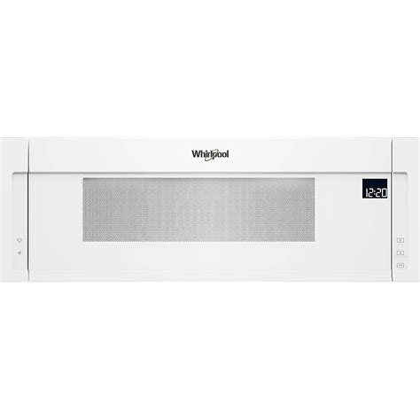 Best Buy: Whirlpool 1.1 Cu. Ft. Low Profile Over-the-Range Microwave ...