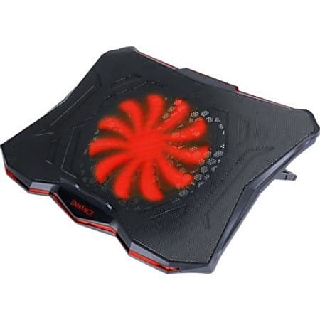 Enhance Cryogen Laptop Cooling Pad Red Upto Screen Size Notebook