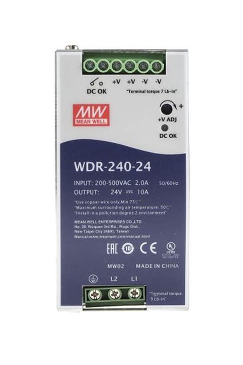 wdr    enduestriyel din ray power supply
