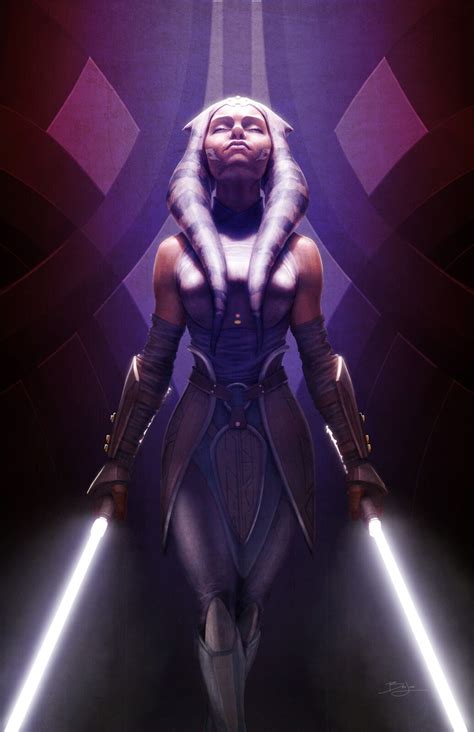 Ahsoka Tano Meditation Ben Judd On Artstation At