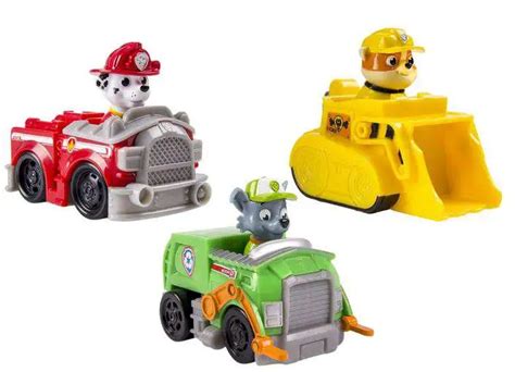 Paw Patrol Rescue Racer Paw Patrol Racers Team Pack Marshall Rubble