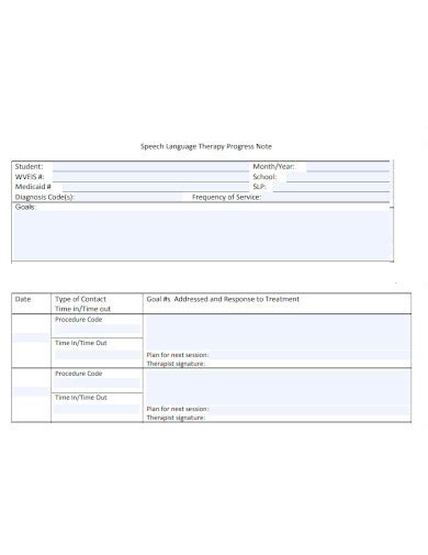 Free 10 Therapy Progress Note Samples Behavioral Psychotherapy Cognitive